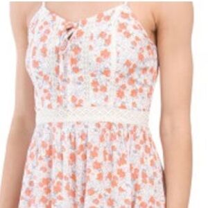 Japna Floral & Maxi Slight High/Low Size S